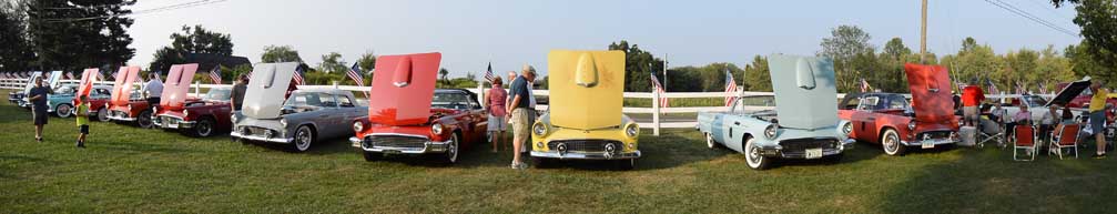 Thunderbirds Mark's Cruise Night 2015